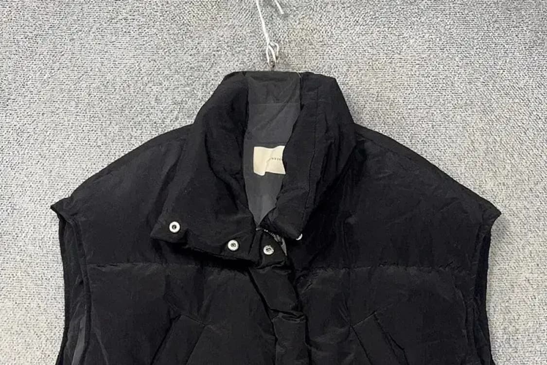 츄니토리 블랙 오버핏 패딩 조끼 FREE 상품이미지3