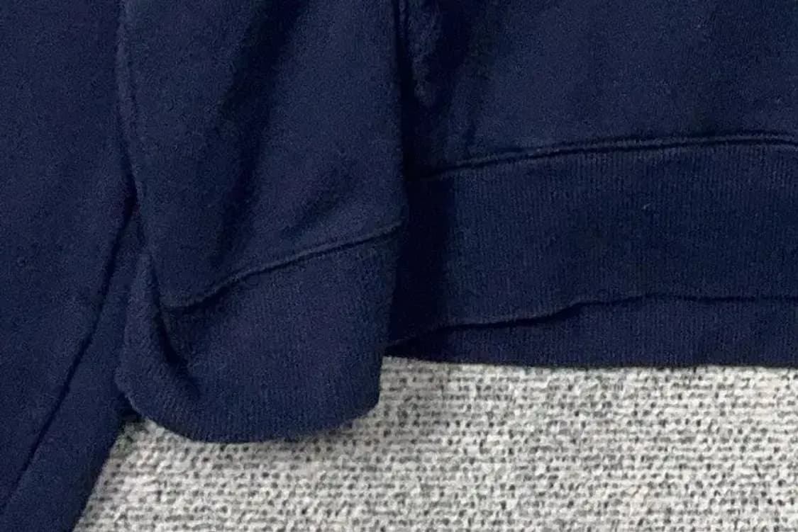 MMLG 프린팅 네이비 후드티 L 상품이미지5