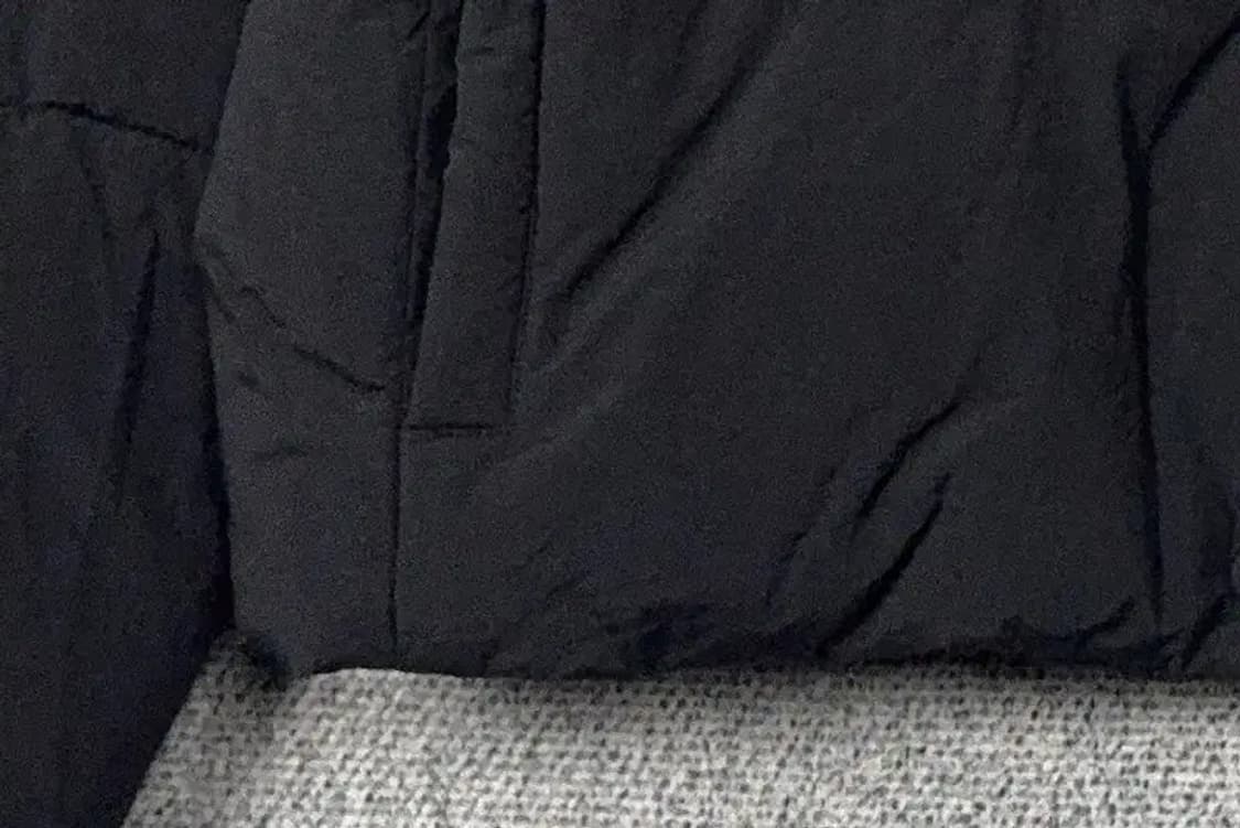 에잇세컨즈 블랙 니트 카라 캐주얼 패딩 M 상품이미지6