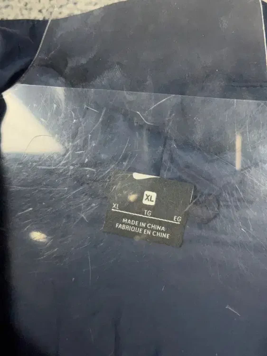 나이키 네이비 로고 후드 롱패딩 점퍼 XL 상품이미지6