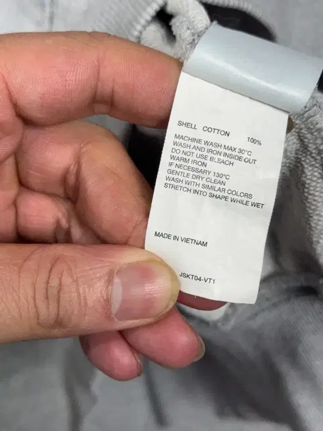 키르시 라이트 그레이 로고 오버핏 후드티 1 상품이미지7