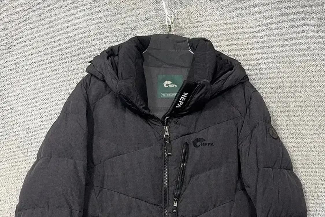 네파 그레이 캐주얼 로고 패딩 90 상품이미지3