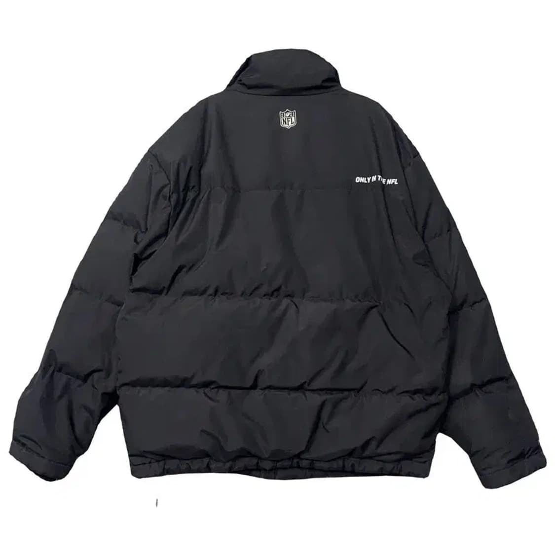 NFL 로고 블랙 덕다운 푸퍼 패딩 XL 상품이미지2