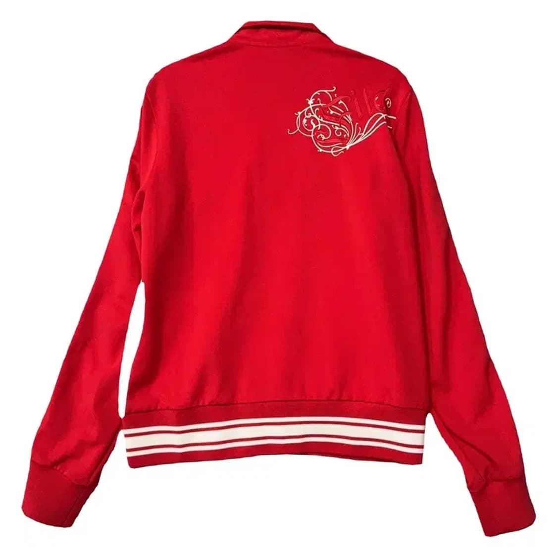 휠라 흰빨 빈티지 집업 저지 95 상품이미지2