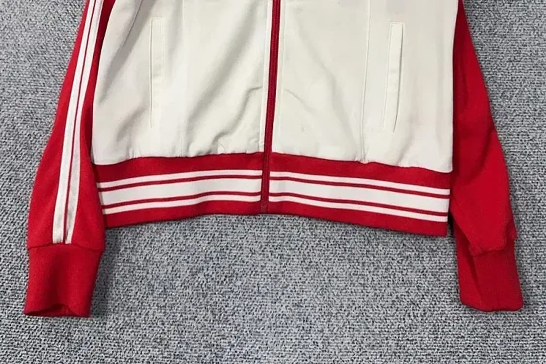 휠라 흰빨 빈티지 집업 저지 95 상품이미지4