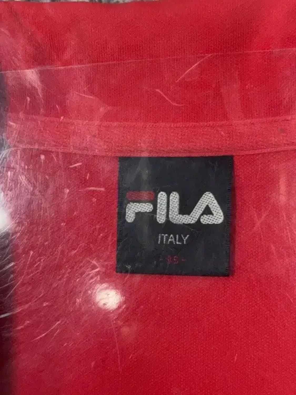 휠라 흰빨 빈티지 집업 저지 95 상품이미지5