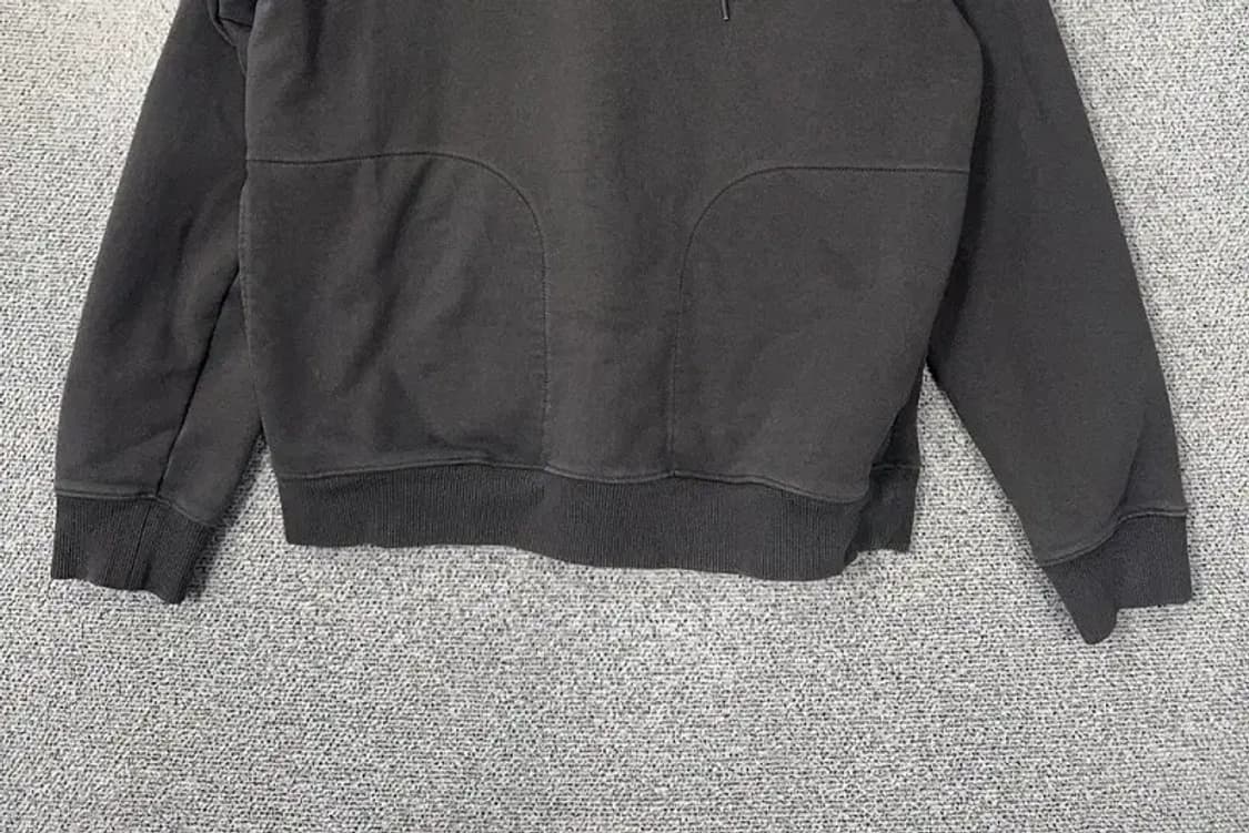 볼콤 그레이 로고 후드티 L(100) 상품이미지4