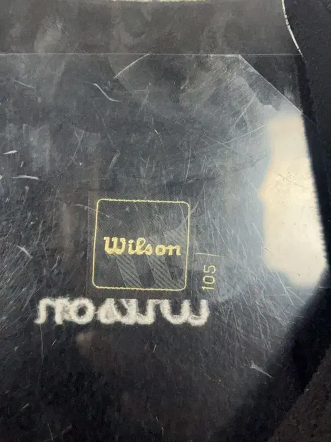 윌슨 블랙 로고 후리스 집업 105 상품이미지6