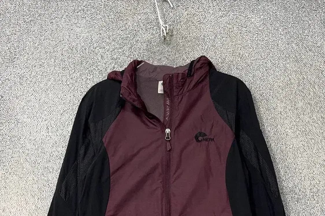네파 나일론 버건디 기능성 바람막이 90 상품이미지3