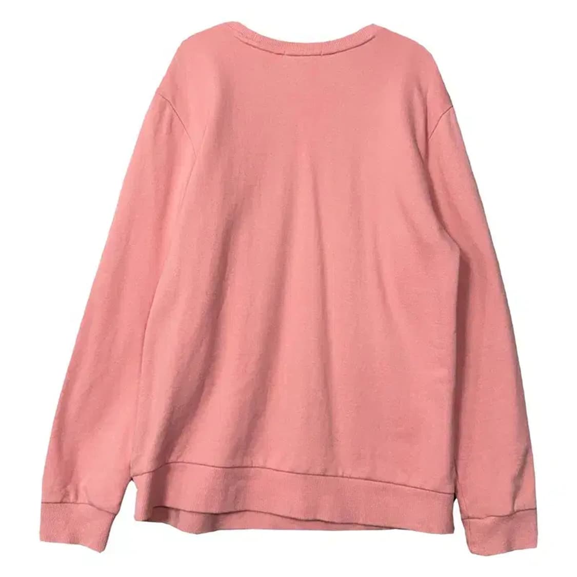 게스 라이트 핑크 맨투맨 L 상품이미지2