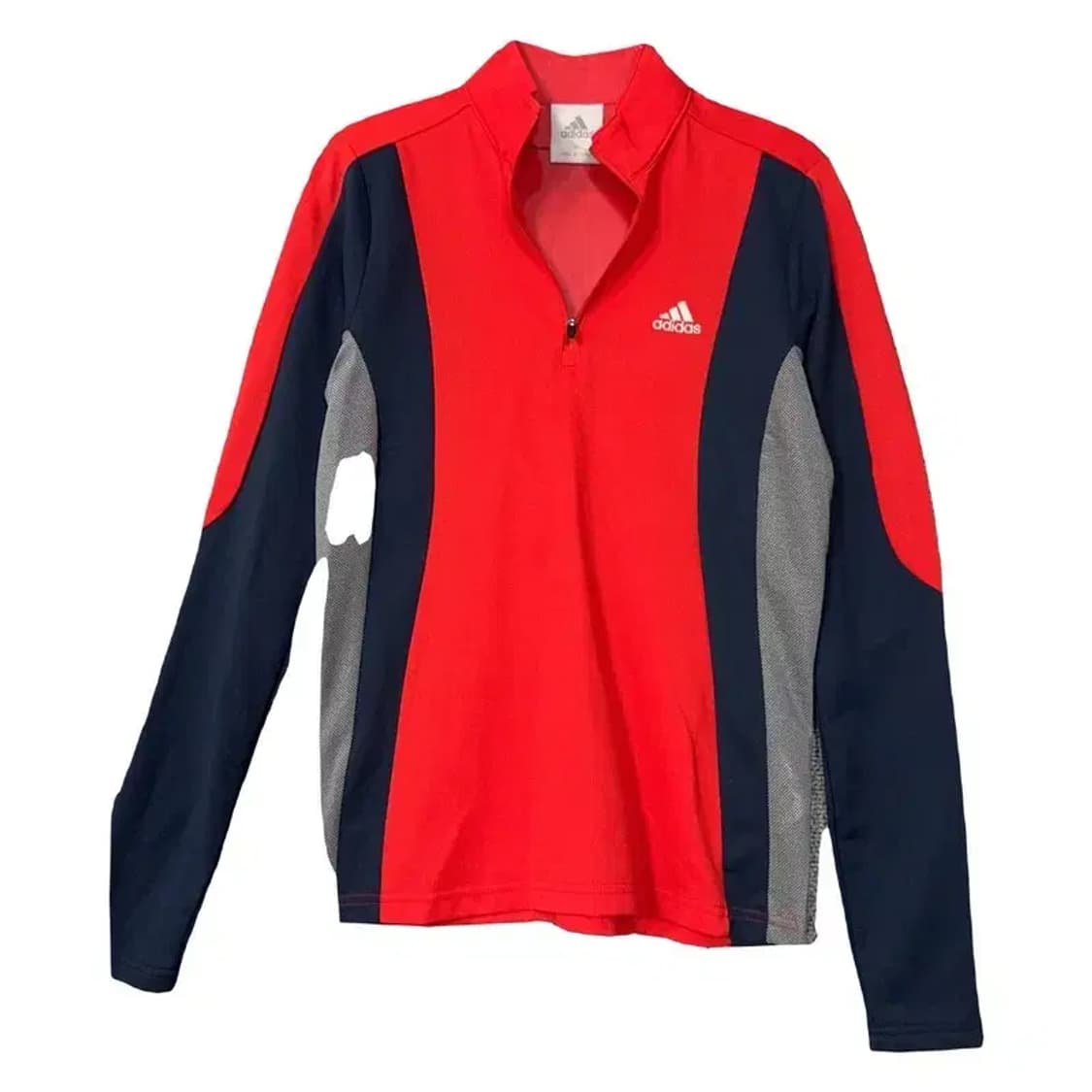 아디다스 레드 기능성 반집업 긴팔티 85 상품이미지1