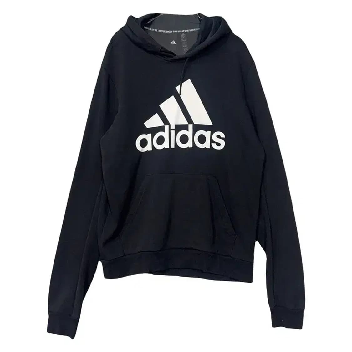 아디다스 프린팅 블랙 후드티 XL 상품이미지1