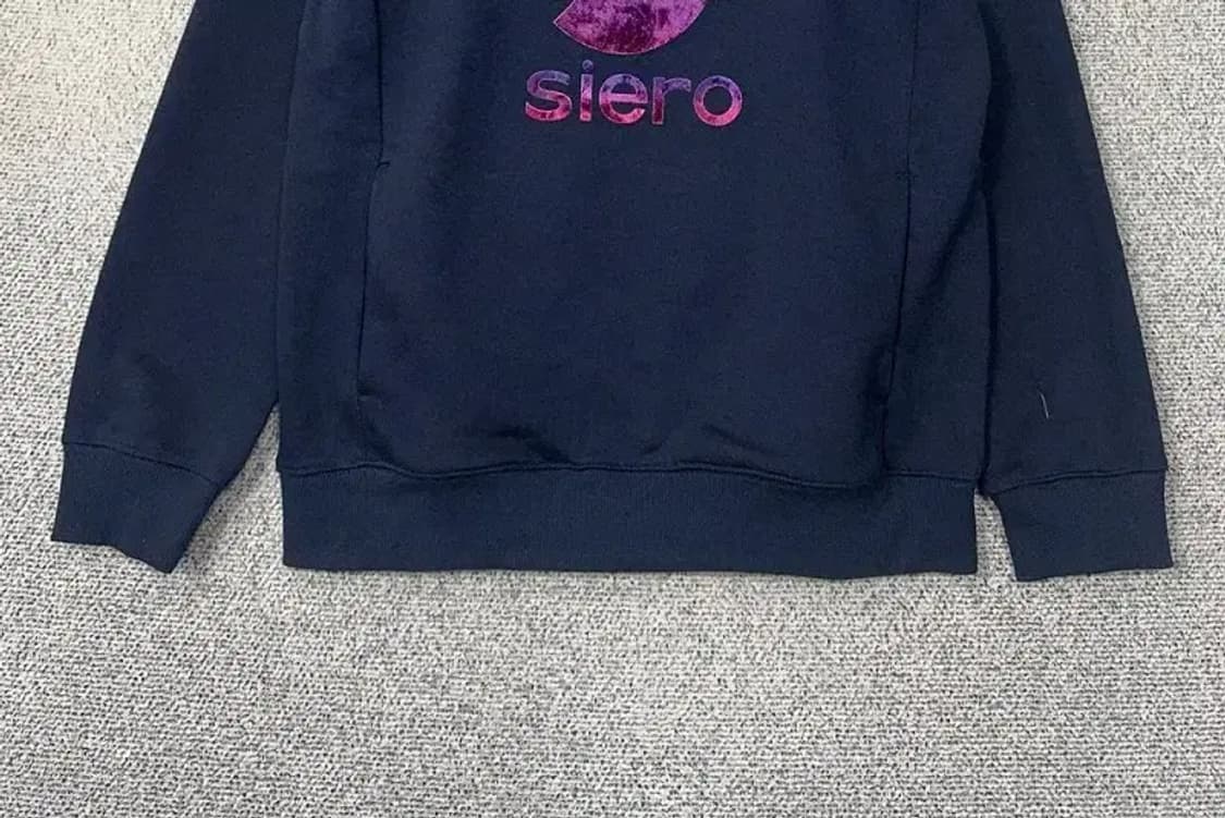 시에로 프린팅 네이비 후드티 S(90) 상품이미지4