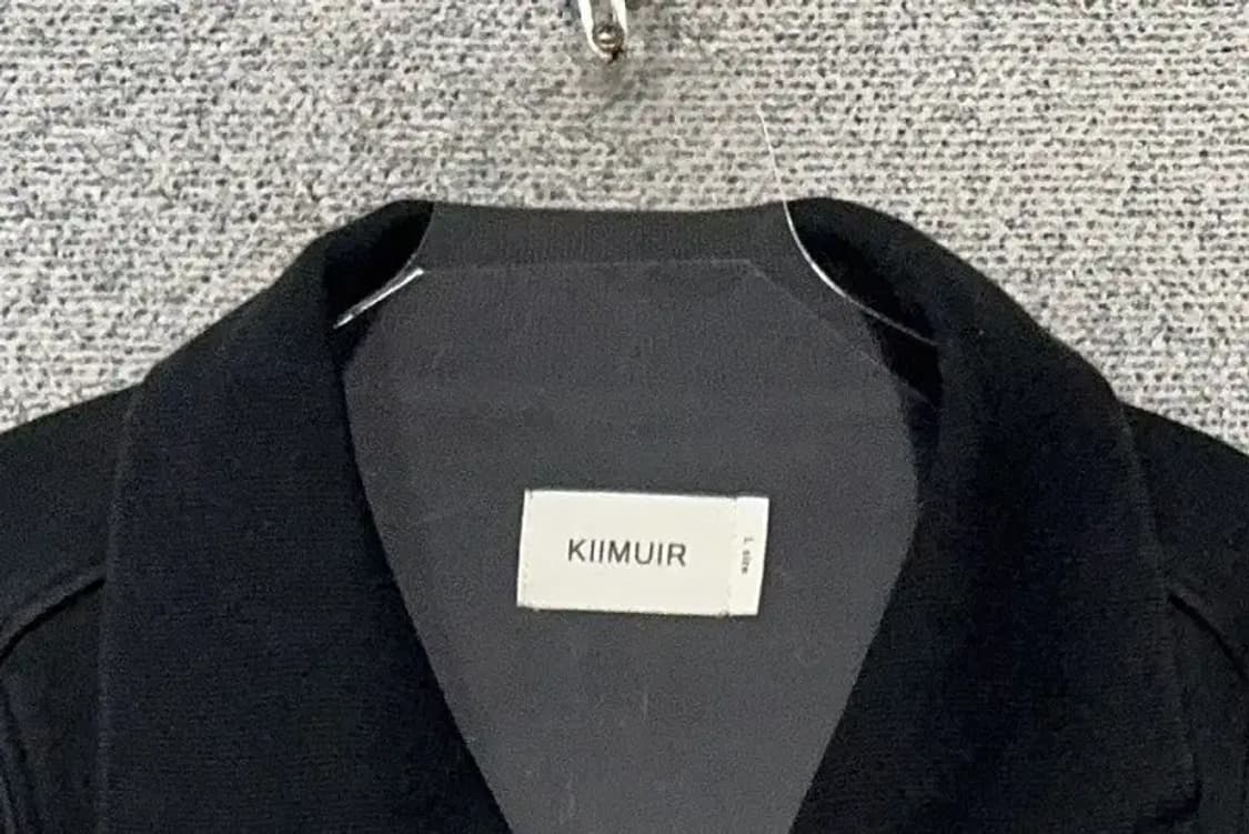 키뮤어 블랙 오버핏 집업 L size 상품이미지5