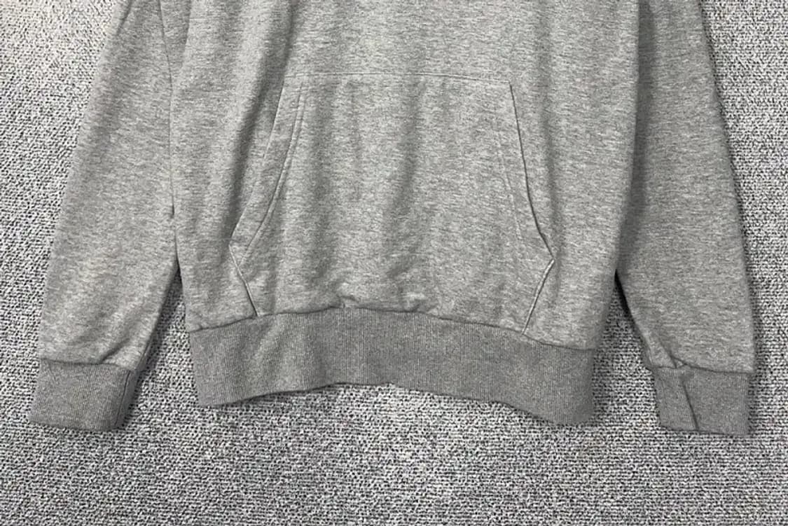 푸마 라이트 그레이 로고 후드티 L 상품이미지4