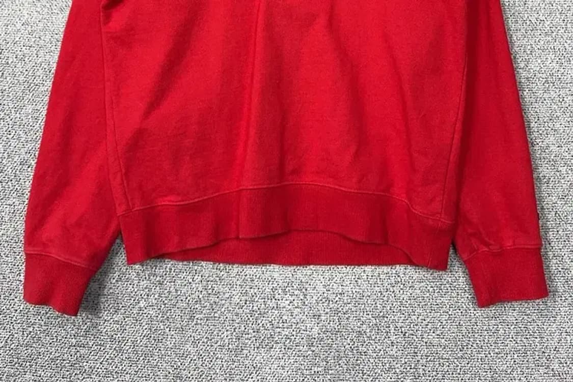 멜란지마스터 레드 맨투맨 L 상품이미지4