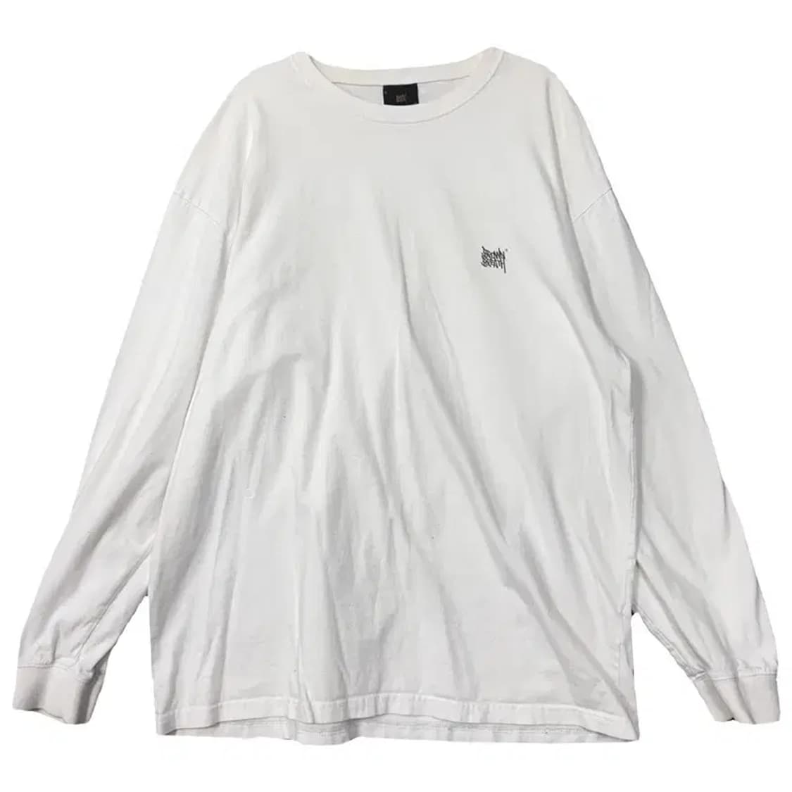 브라운브레스 화이트 로고 오버핏 긴팔티 XL 상품이미지1