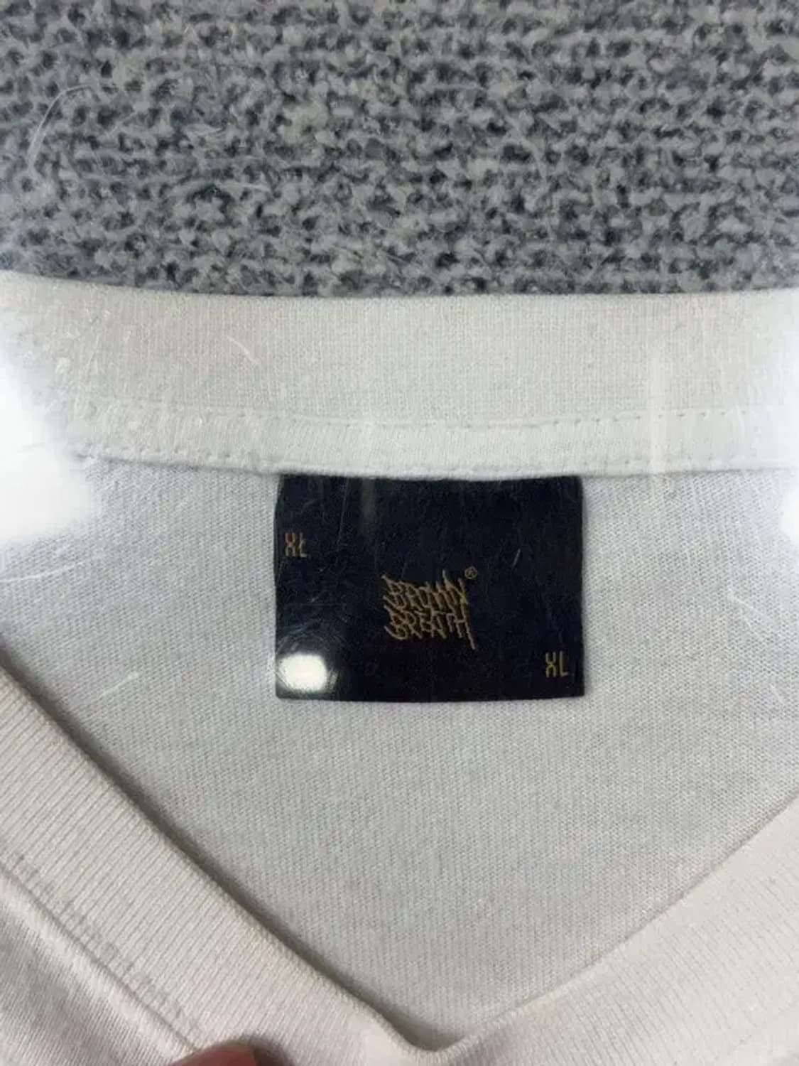 브라운브레스 화이트 로고 오버핏 긴팔티 XL 상품이미지7