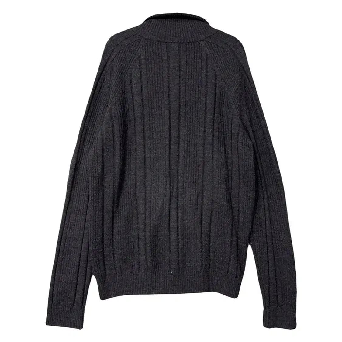 캘빈클라인 그레이 남성 캐주얼 울 니트 집업 XL 상품이미지2