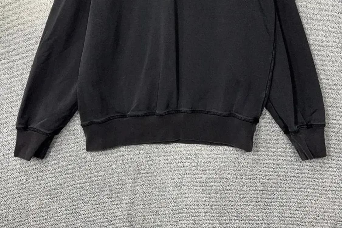 아디다스 블랙 센터 로고 빈티지 맨투맨 L 상품이미지4