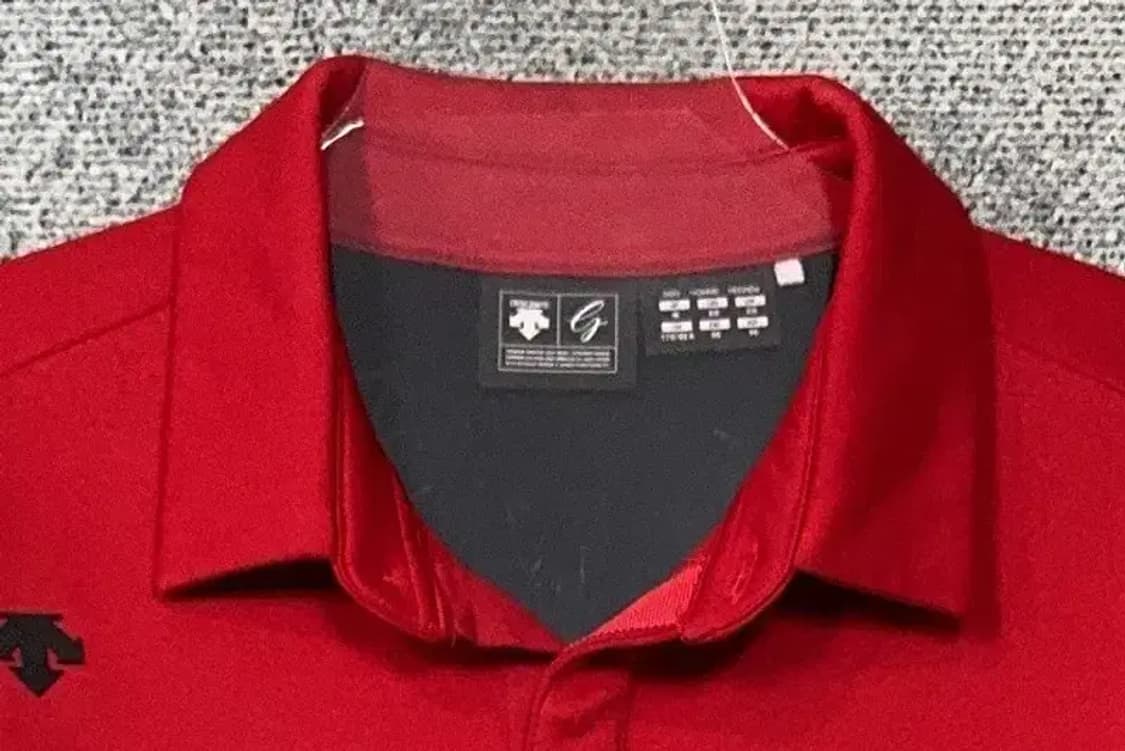 데상트 레드 기능성 카라티 95 상품이미지5