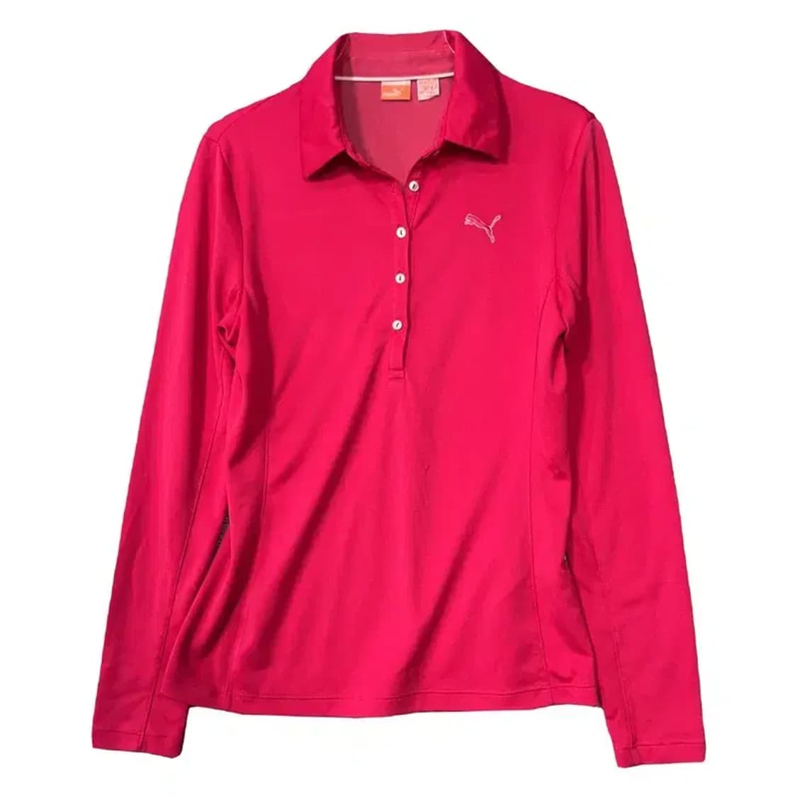 푸마 핑크 여성 기능성 카라티 M 상품이미지1