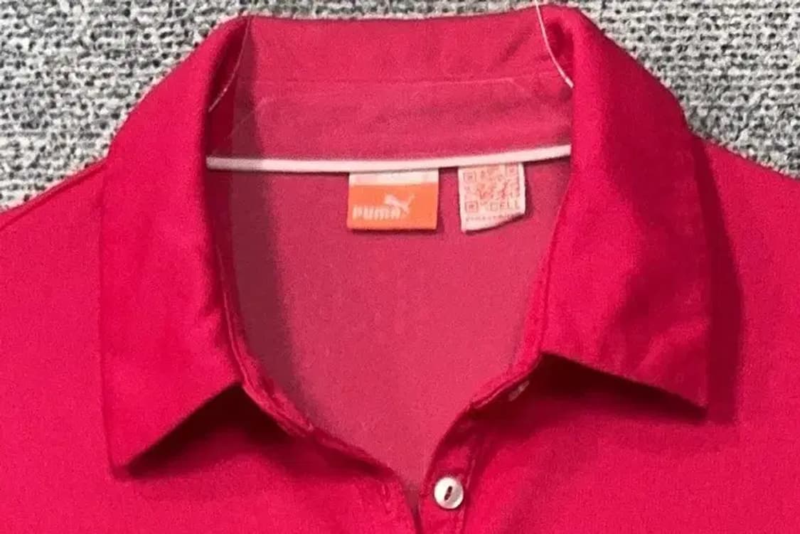 푸마 핑크 여성 기능성 카라티 M 상품이미지5