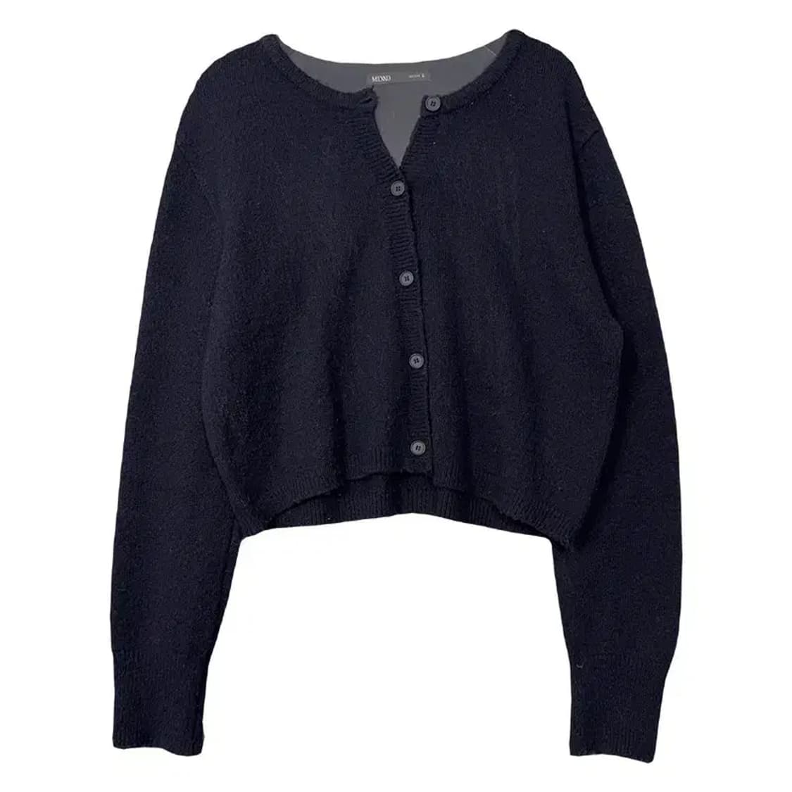 미쏘 네이비 캐주얼 니트 가디건 L 상품이미지1