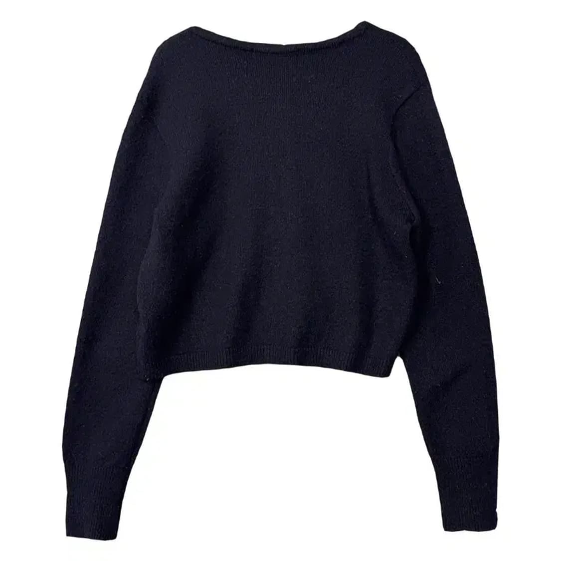 미쏘 네이비 캐주얼 니트 가디건 L 상품이미지2