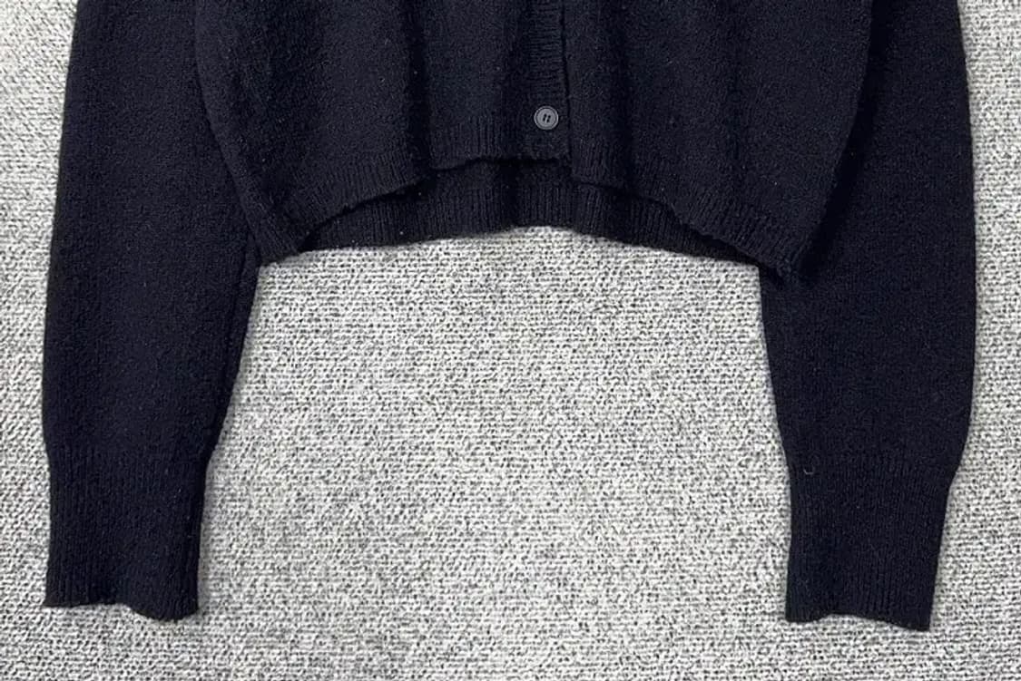 미쏘 네이비 캐주얼 니트 가디건 L 상품이미지4