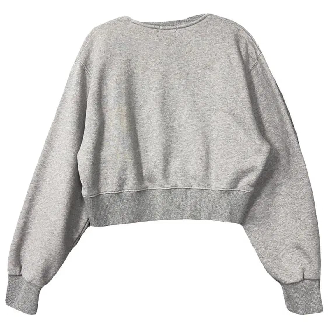 무즈 여성 프린팅 라이트 그레이 맨투맨 L 상품이미지2