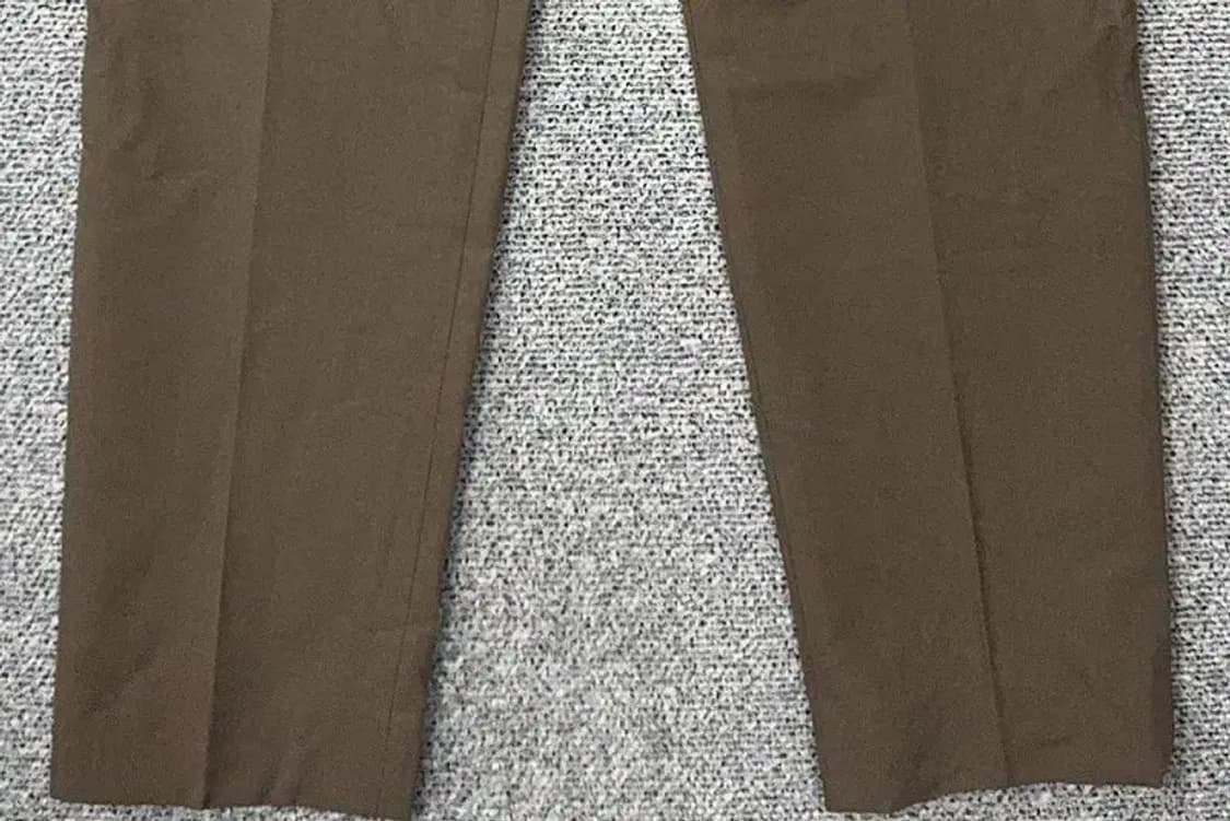 [새상품]지오다노 테이퍼드 핏 브라운 슬랙스 29 상품이미지5