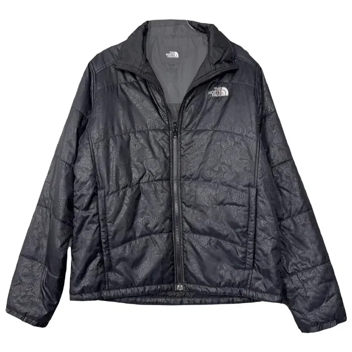 노스페이스 블랙 로고 누빔 점퍼 95 상품이미지1