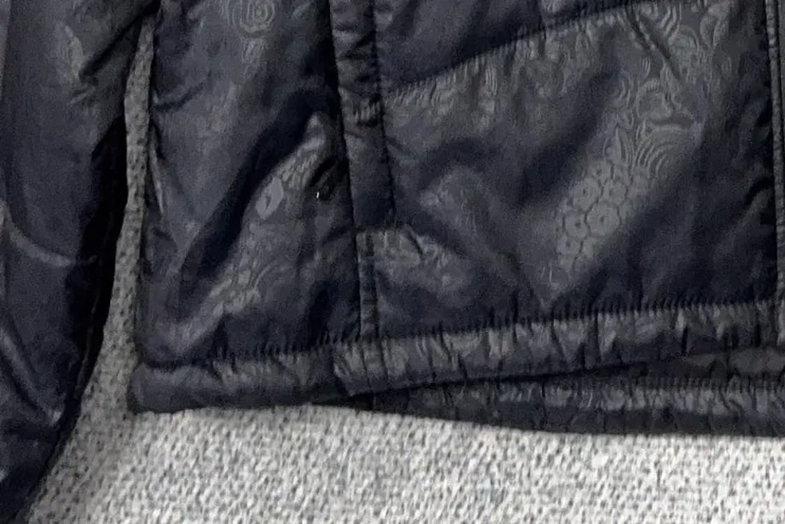 노스페이스 블랙 로고 누빔 점퍼 95 상품이미지6