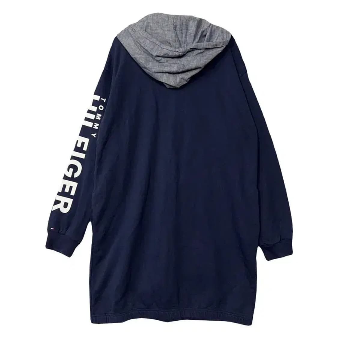 타미힐피거 네이비 로고 후드 원피스 M 상품이미지2