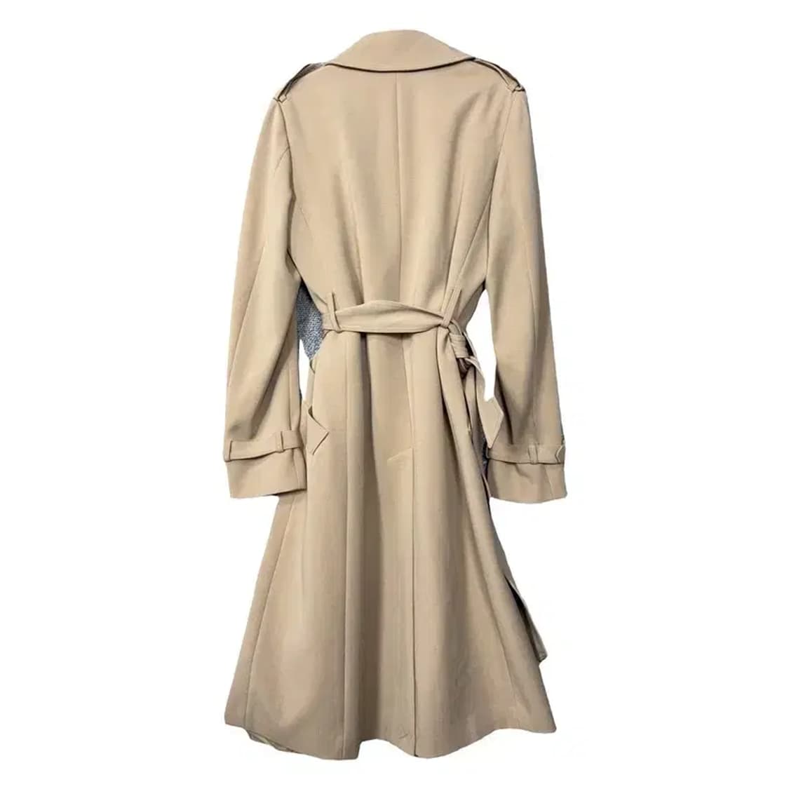 주크 베이지 벨티드 클래식 트렌치 코트 (55) 상품이미지2