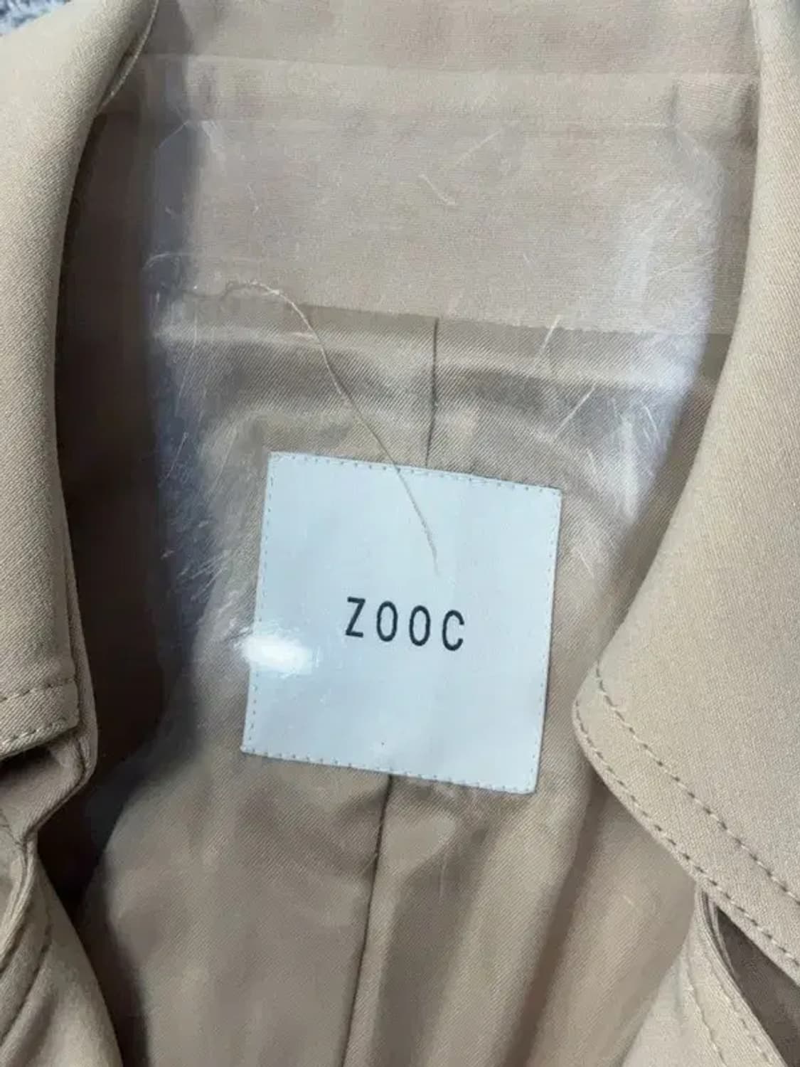 주크 베이지 벨티드 클래식 트렌치 코트 (55) 상품이미지6