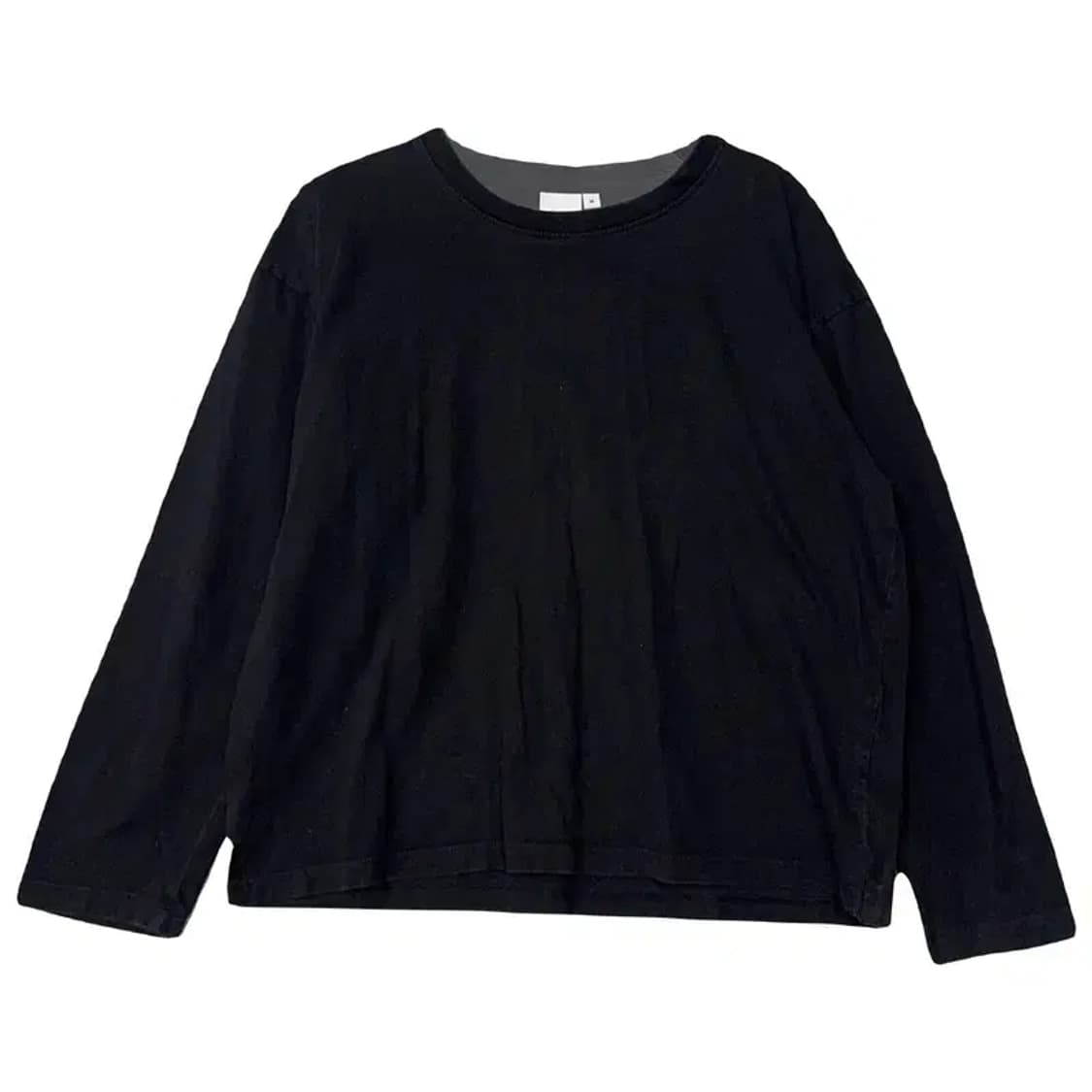 엘르 블랙 긴팔티 M 상품이미지1