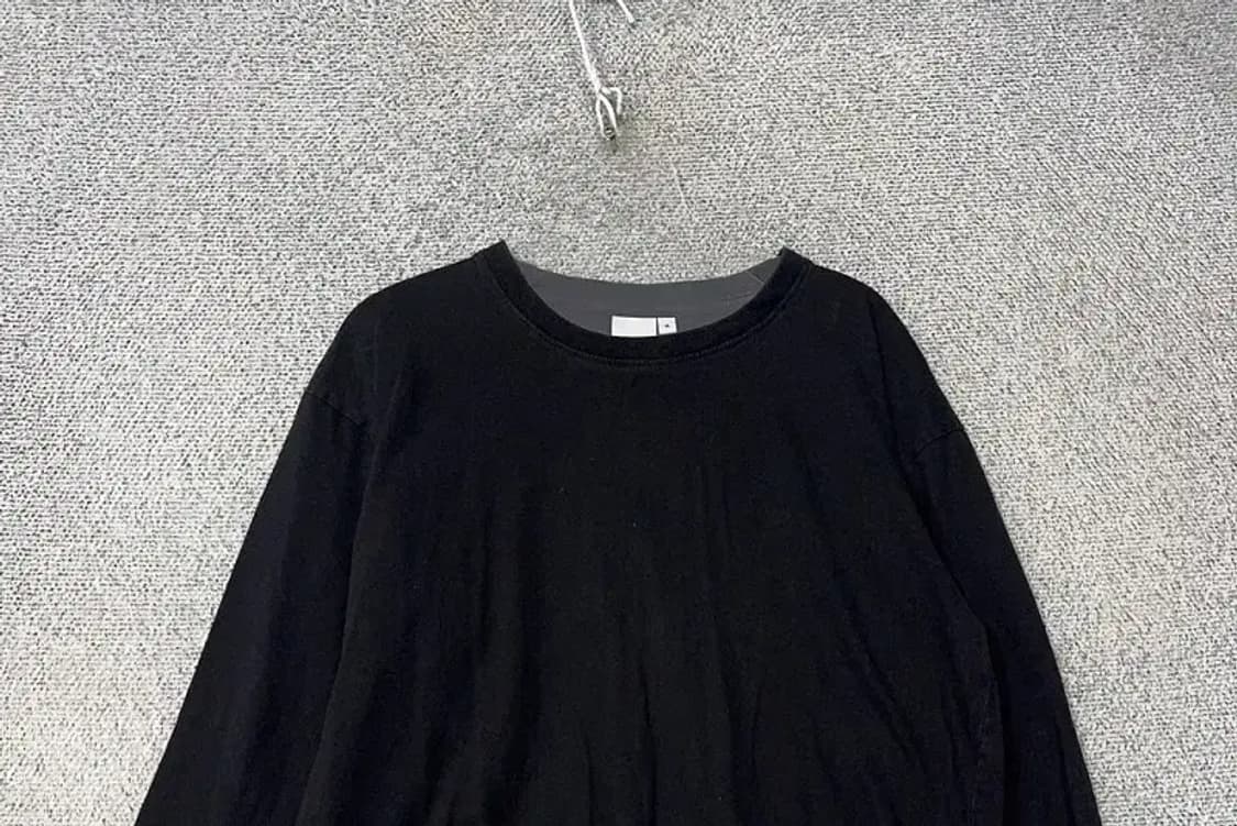 엘르 블랙 긴팔티 M 상품이미지3