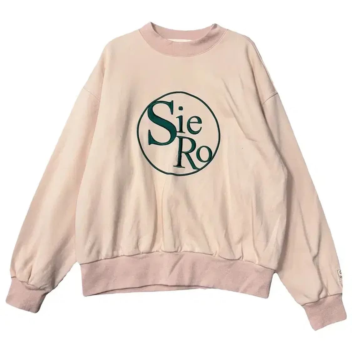 시에로 프린팅 라이트 핑크 맨투맨 1(S) 상품이미지1