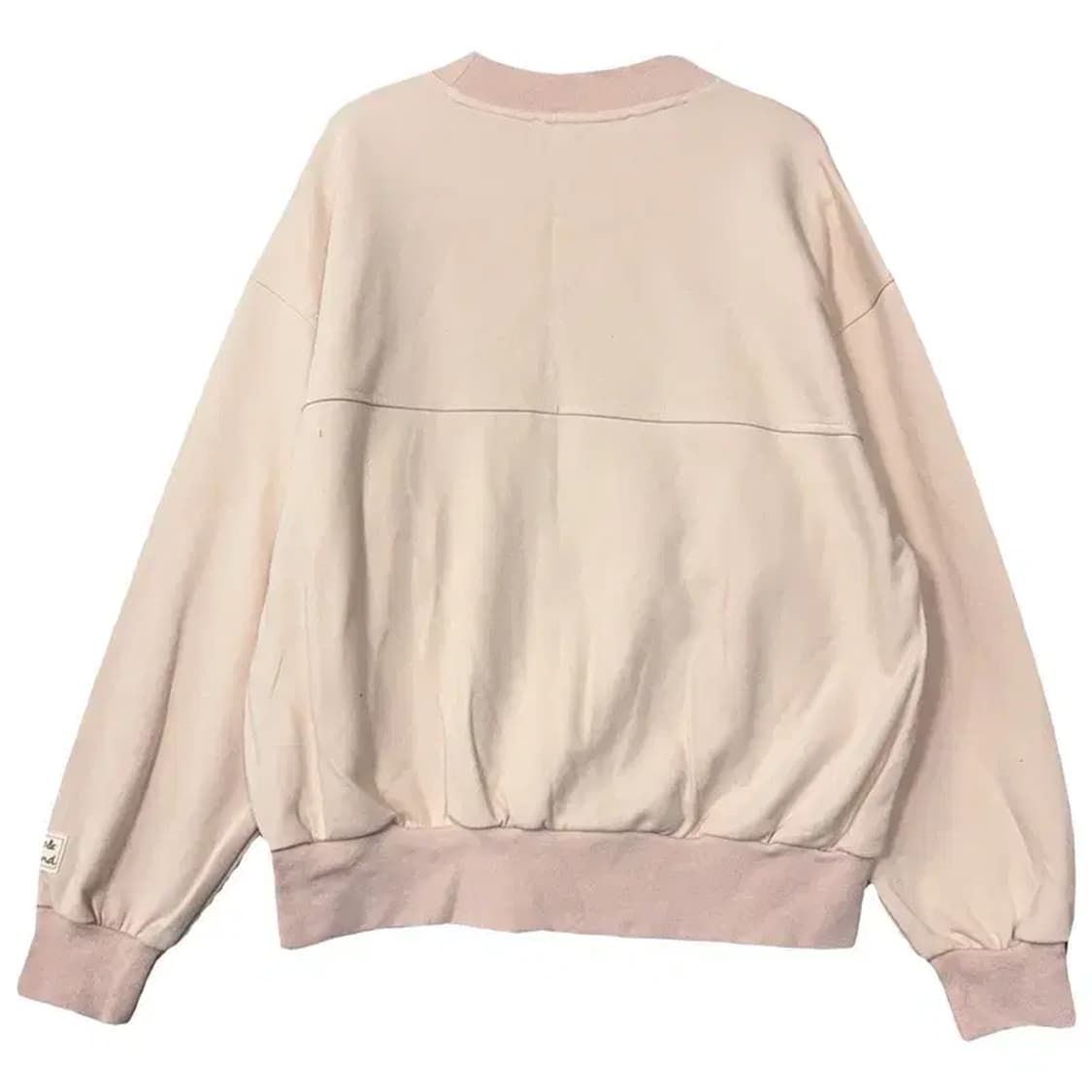 시에로 프린팅 라이트 핑크 맨투맨 1(S) 상품이미지2