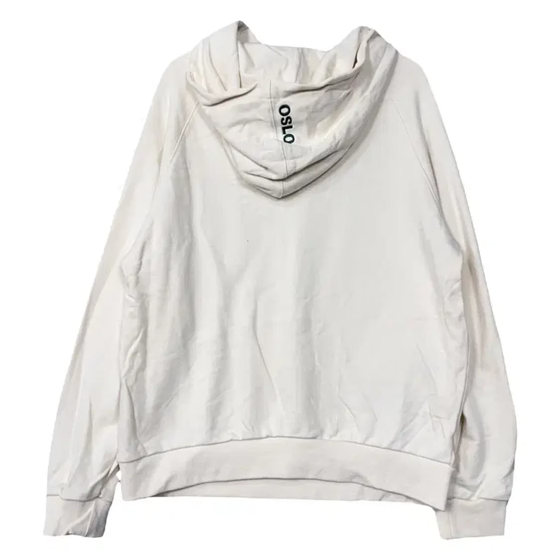 시에로 프린팅 크림 후드티 0(XS) 상품이미지2