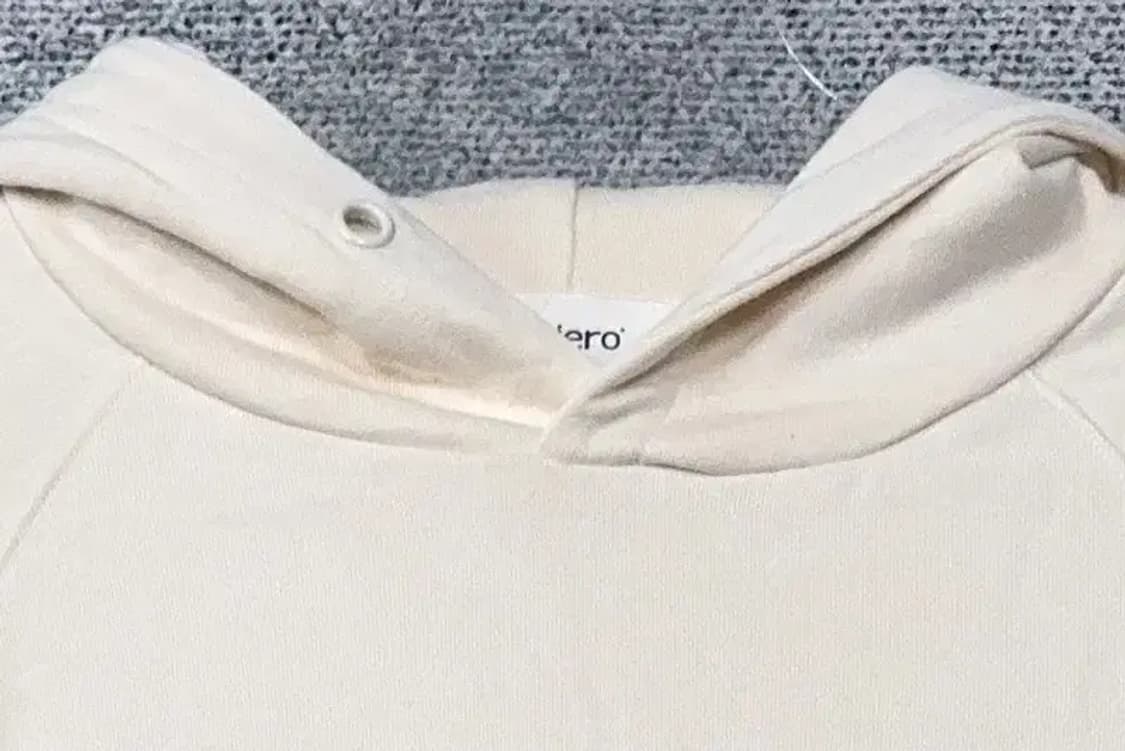 시에로 프린팅 크림 후드티 0(XS) 상품이미지5