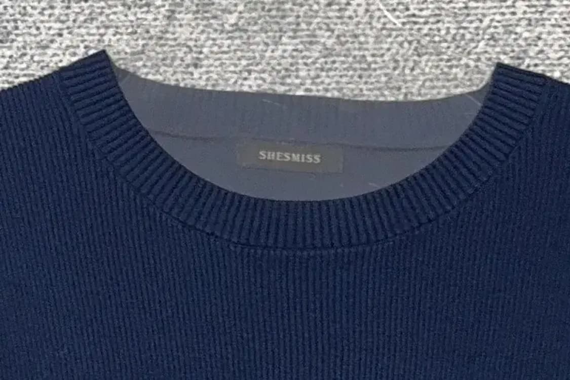 쉬스미스 네이비 레이온 니트 90-94-160(66) 상품이미지5