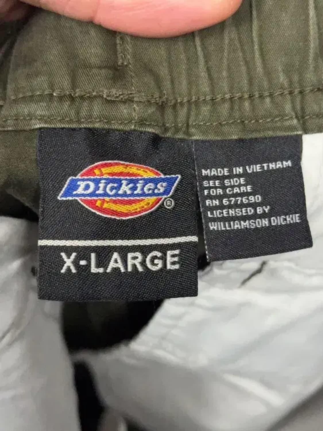 디키즈 카키 빈티지 카고 조거팬츠 XL(105) 상품이미지7