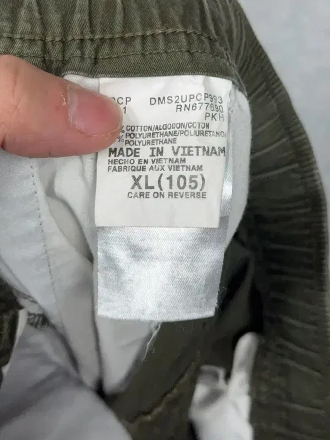 디키즈 카키 빈티지 카고 조거팬츠 XL(105) 상품이미지8