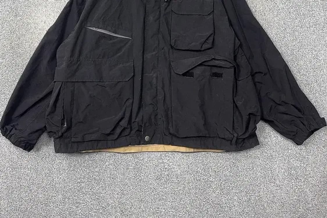 아웃스탠딩 블랙 테크웨어 나일론 자켓 3 상품이미지4