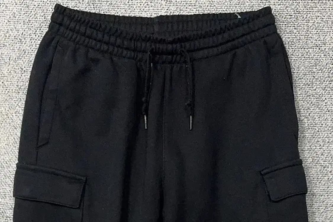 뉴발란스 블랙 밴딩 카고 조거팬츠 S 상품이미지3