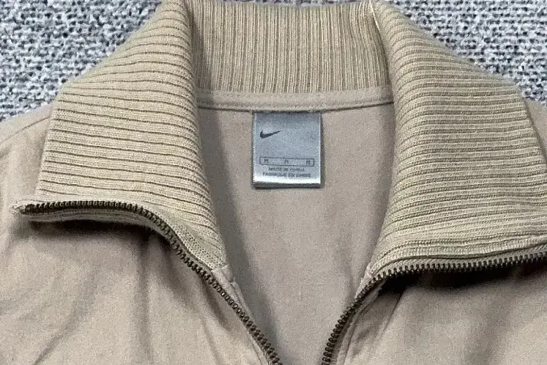 나이키 00s 베이지 Y2K 카라 자켓 M 상품이미지5