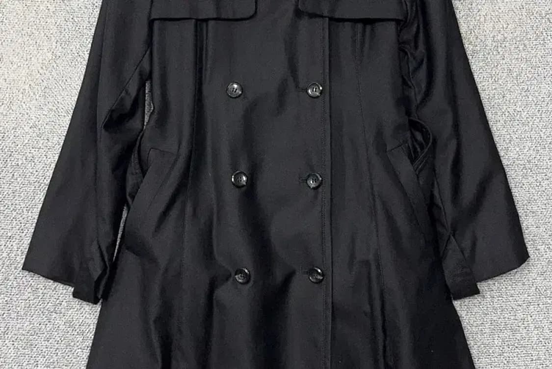 잇 미샤 블랙 벨티드 클래식 트렌치 코트 82-160 상품이미지4